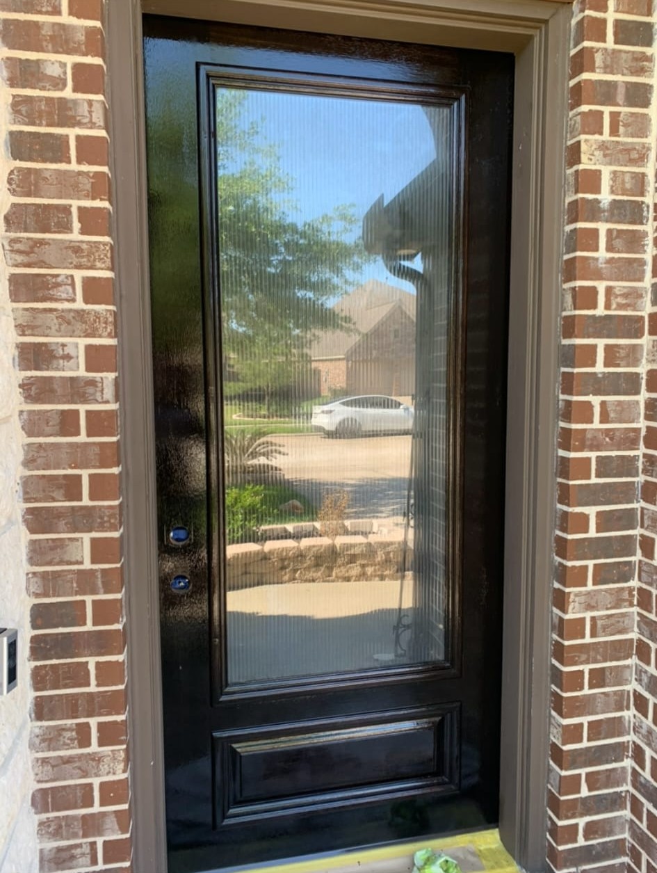 Front Door Refinishing